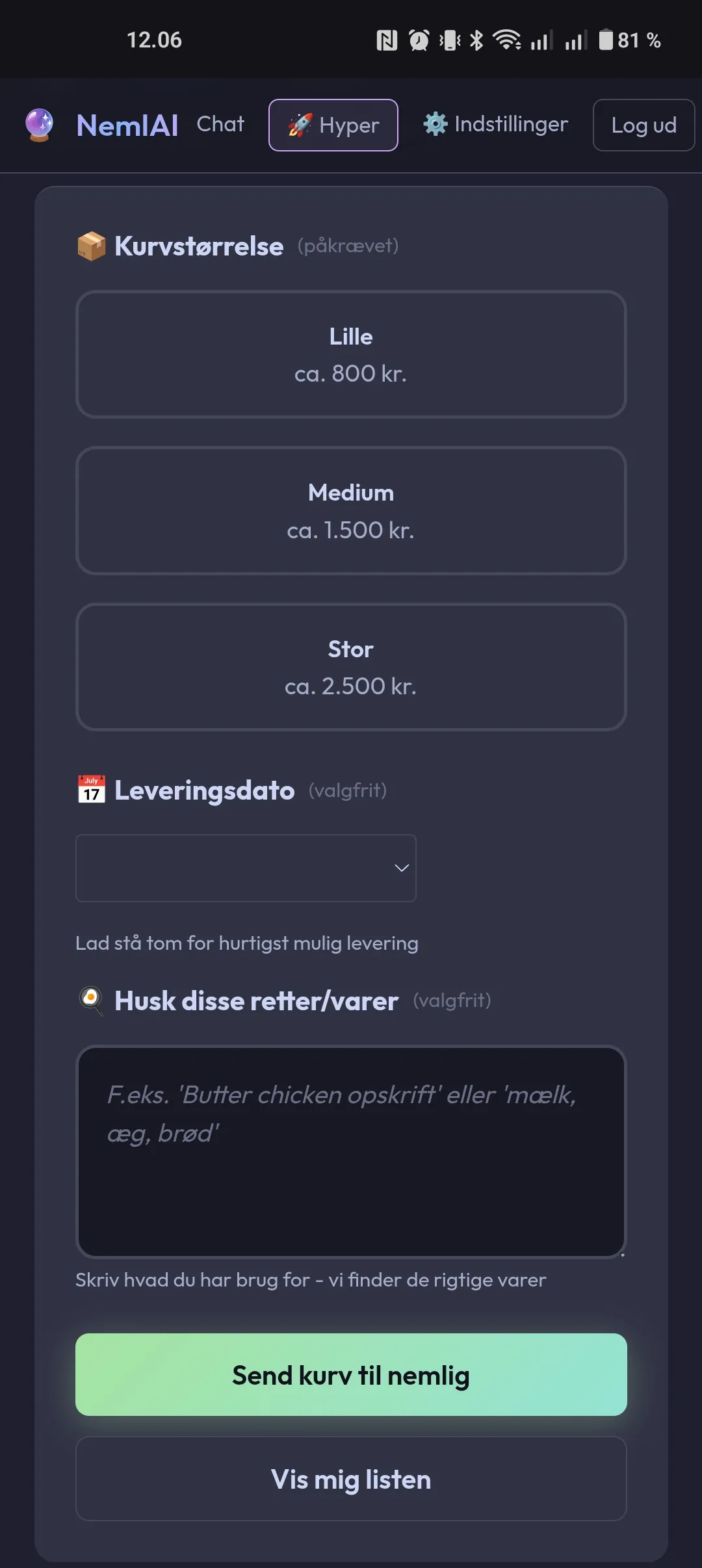 NemlAi hyper mode screenshot