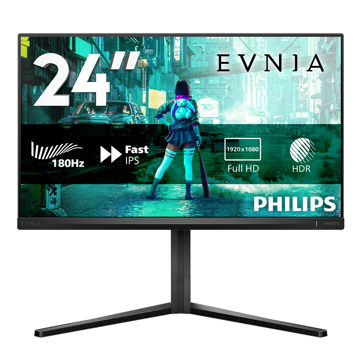 Fast IPS Gaming monitor 24M2N3200AM Moniteur gaming Full HD