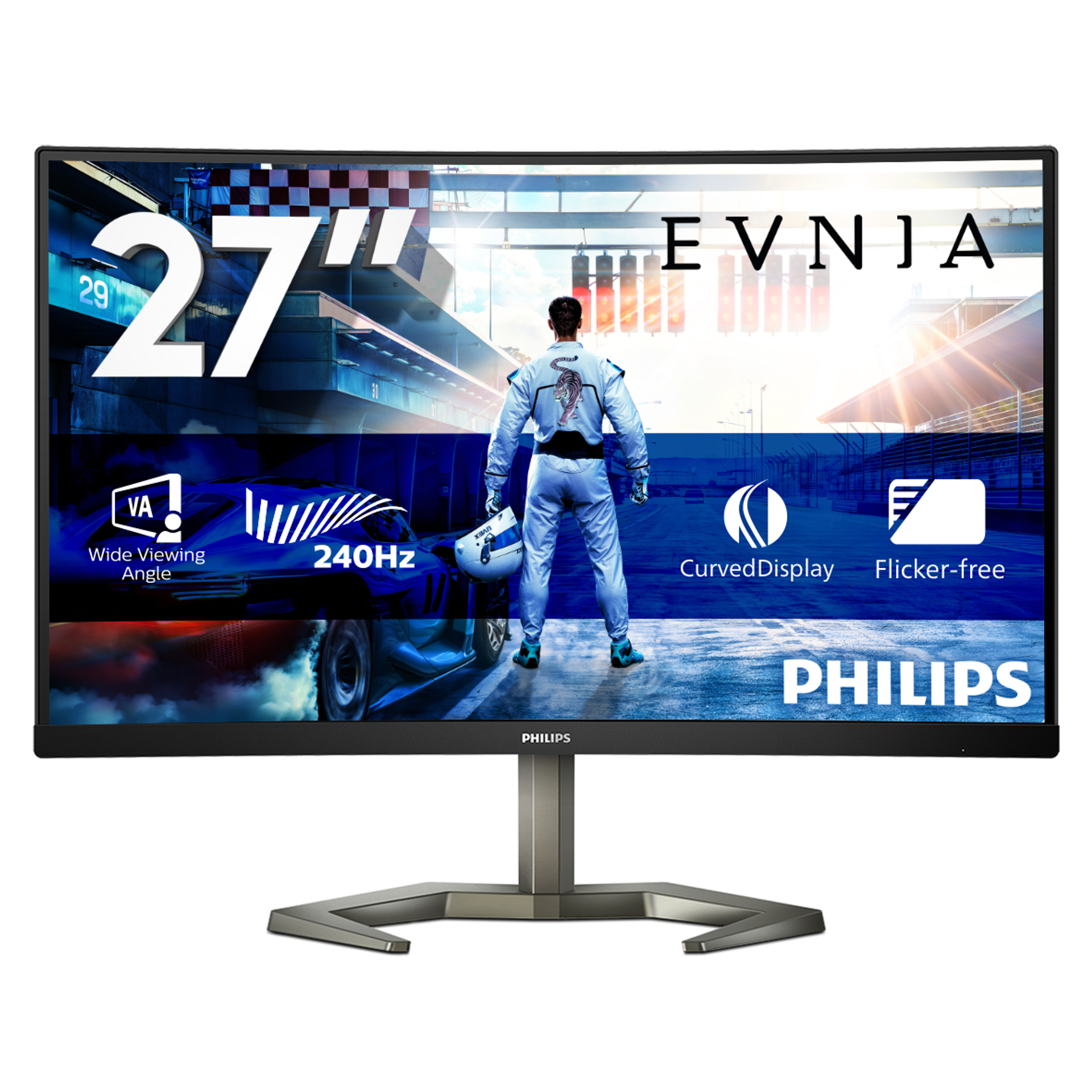 Curved Gaming Monitor 27M1C5200W Full HD oyun monitörü
