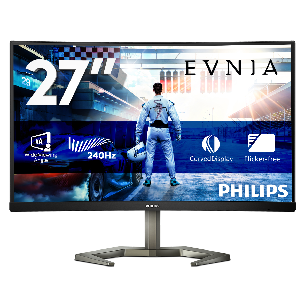 Curved Gaming Monitor 27M1C5200W Full HD oyun monitörü