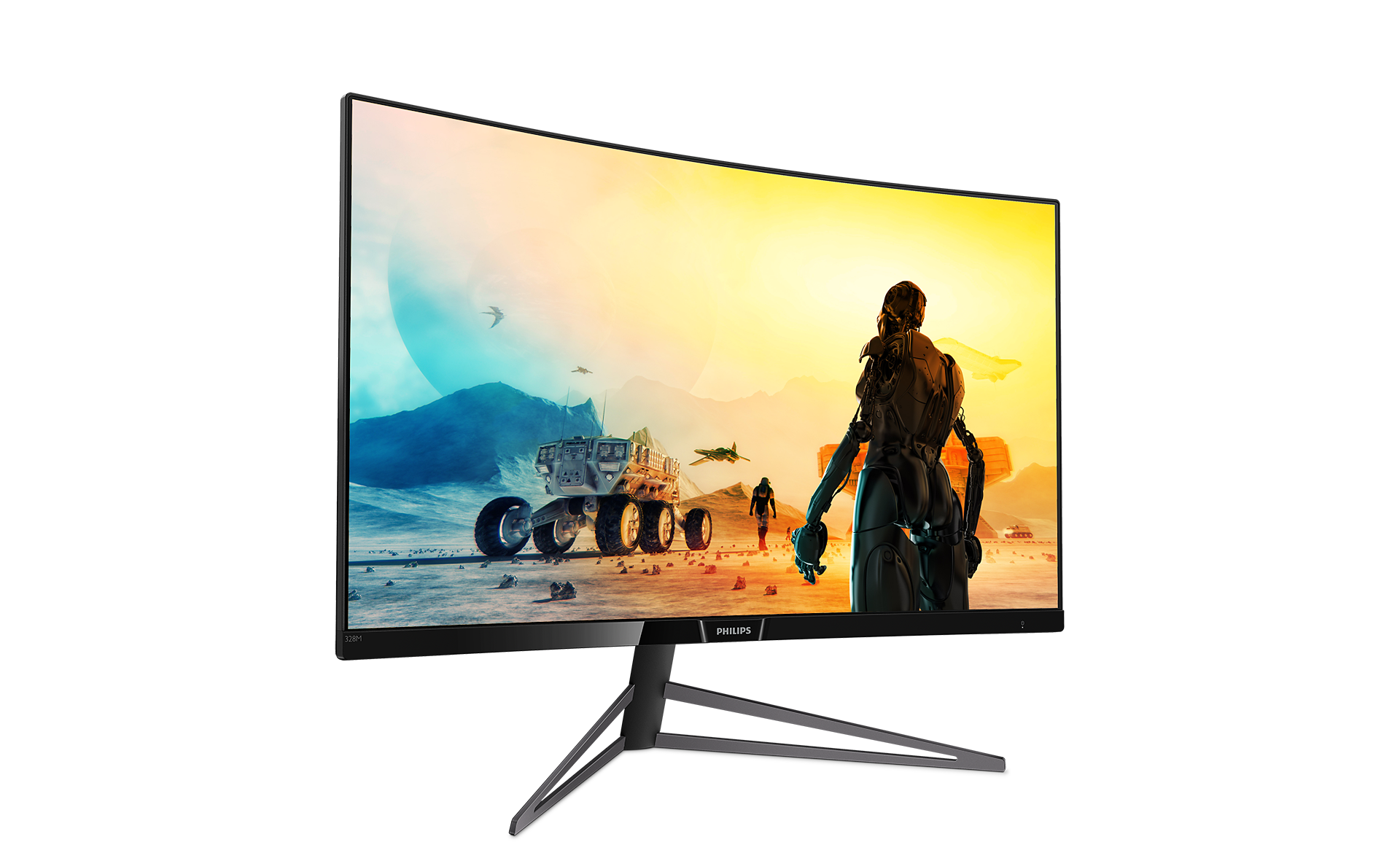 Gaming Monitor 328M6FJMB Curved QHD LCD display with Ambiglow