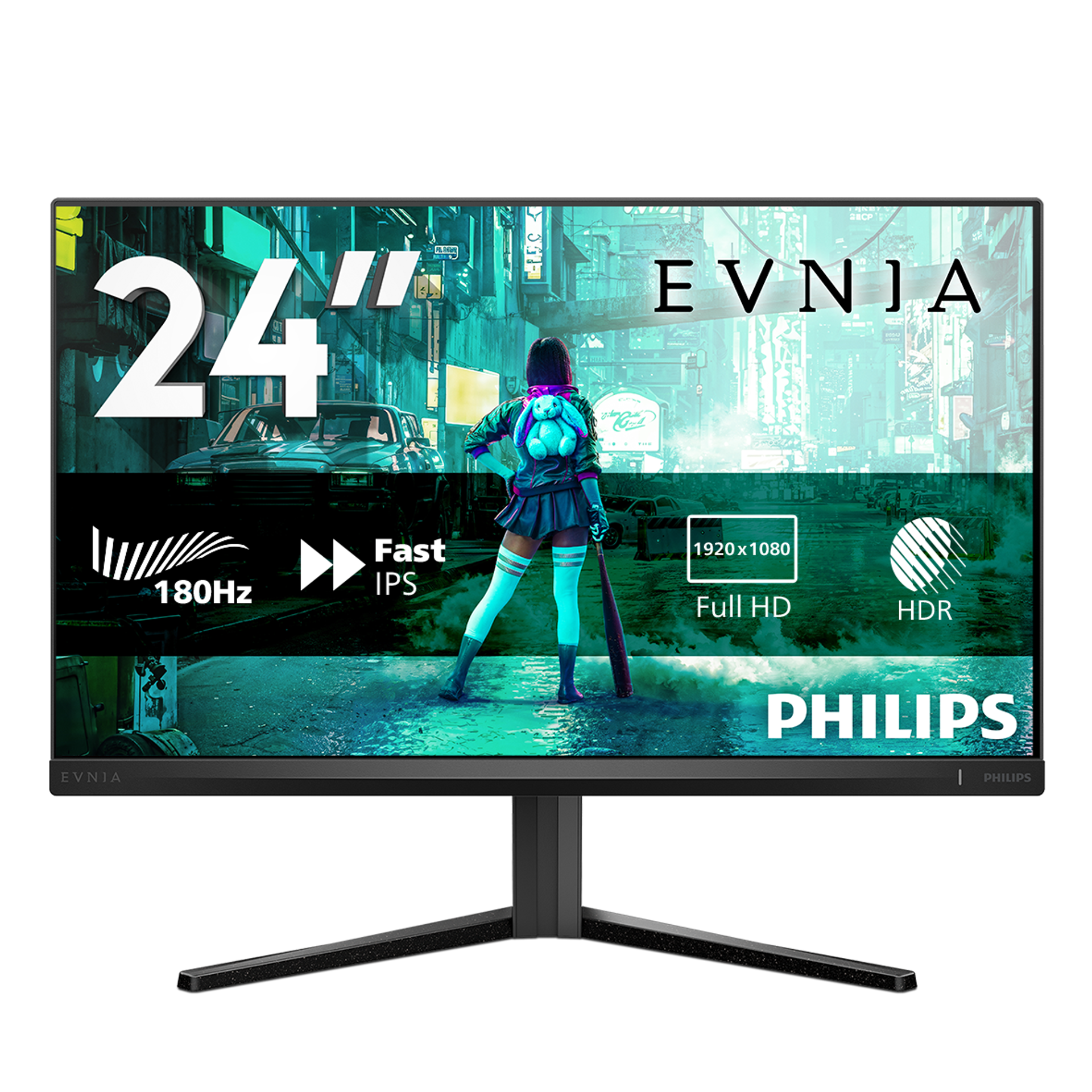 Fast IPS Gaming monitor 24M2N3200S Full HD LCD-spilskærm