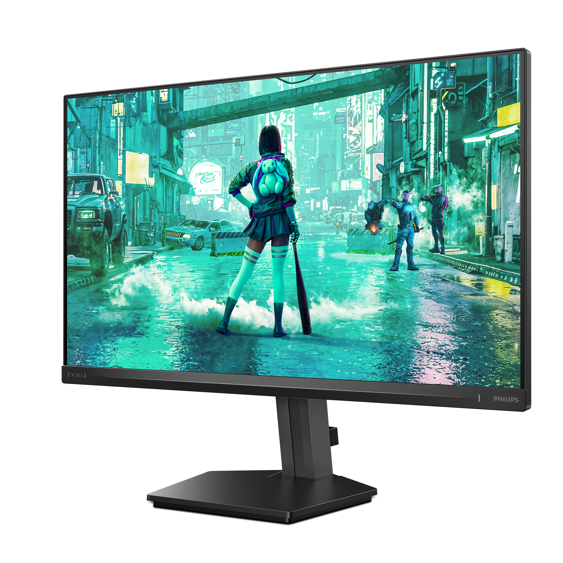 フィリップス「EVNIA」よりホワイトカラーのゲーミングモニター