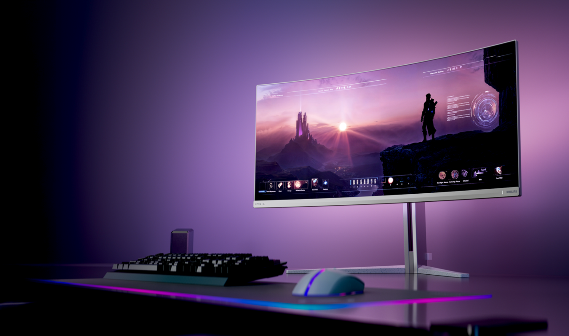 WQHD gaming monitor 34M2C8600P Moniteur gaming QD-OLED