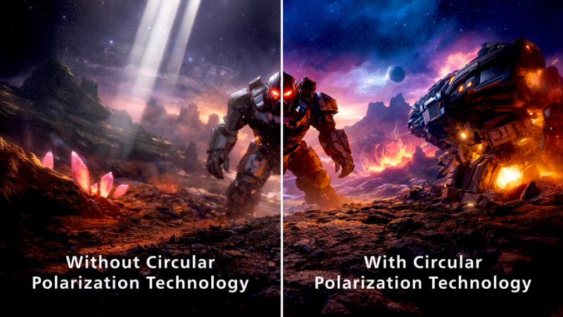 Circular Polarization Technology: for better eye health