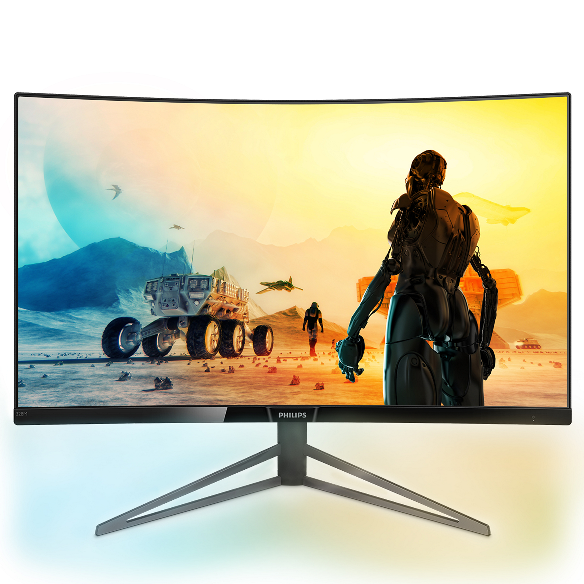 Gaming Monitor 328M6FJMB Curved QHD LCD display with Ambiglow