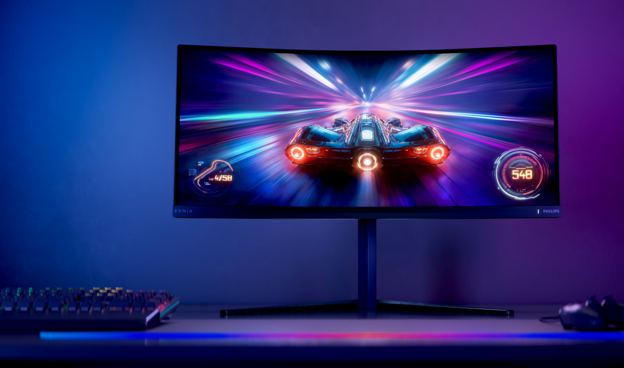 Curved Fast VA Gaming monitor 34M2C5500Q WQHD 游戏显示器