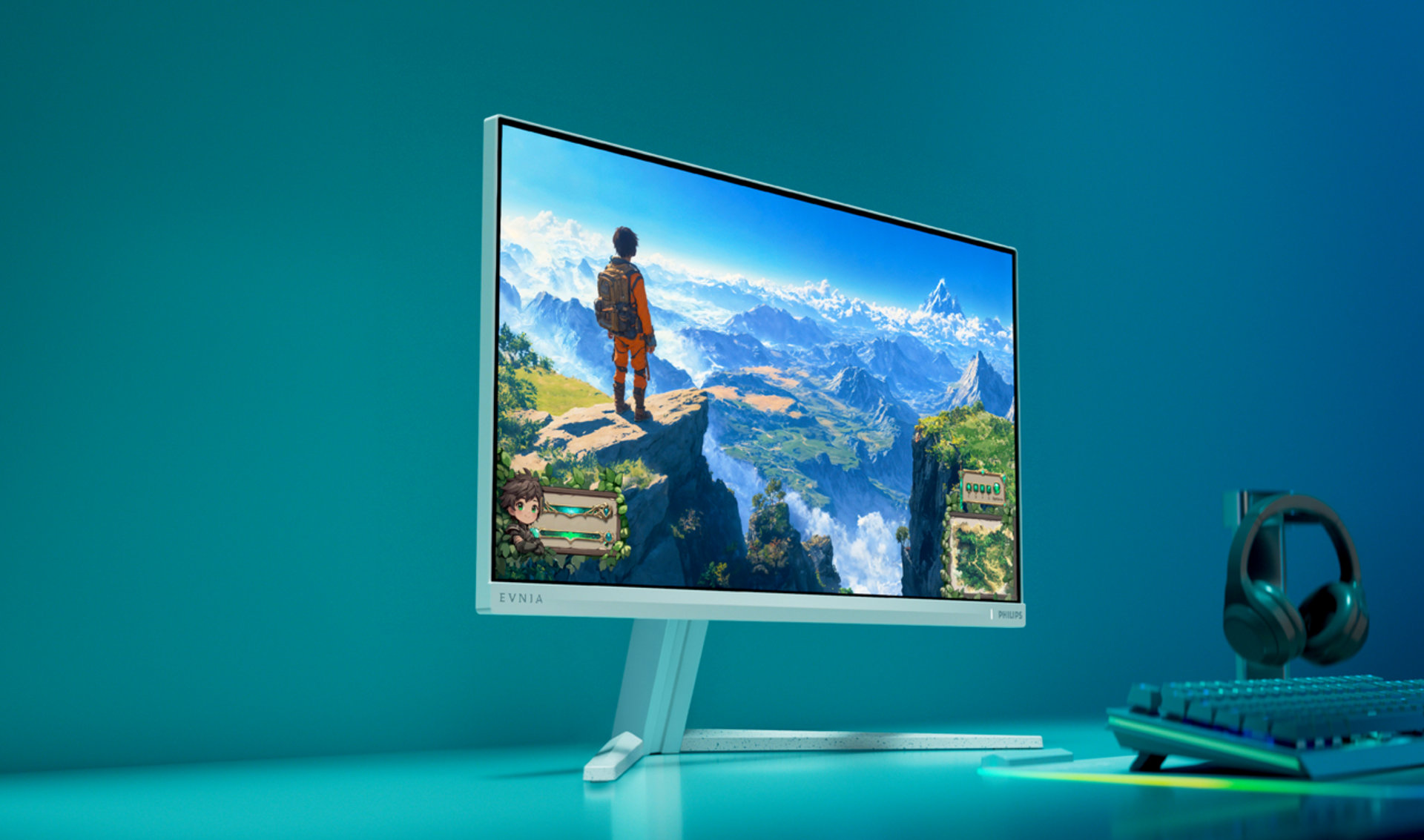 Fast IPS Gaming monitor 24M2N3281PL Full HD gaming monitor