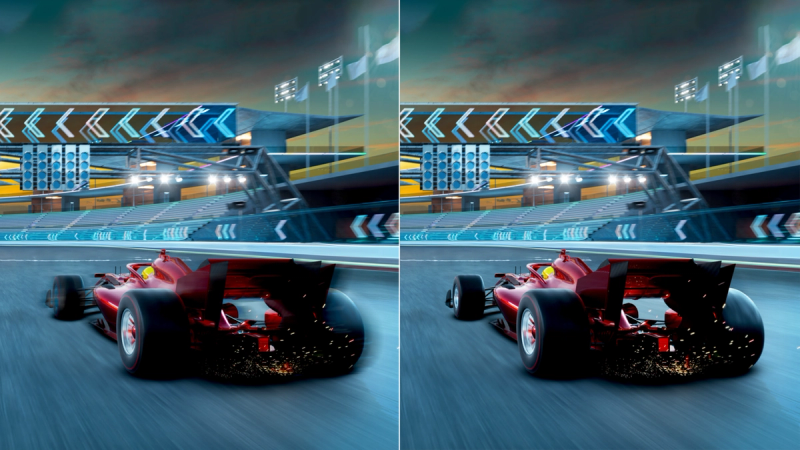 Smart MBR: for reducing motion blur.