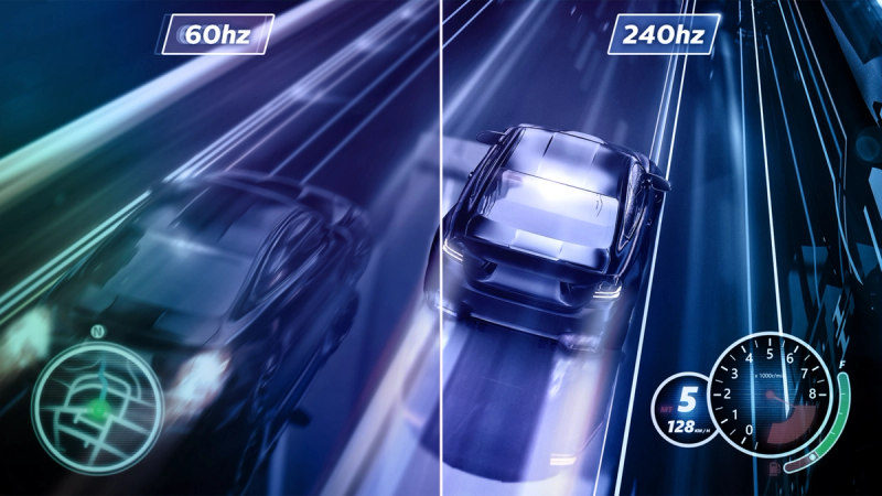 Izuzetno brzo osvježavanje od 240 Hz za igranje gotovo bez kašnjenja