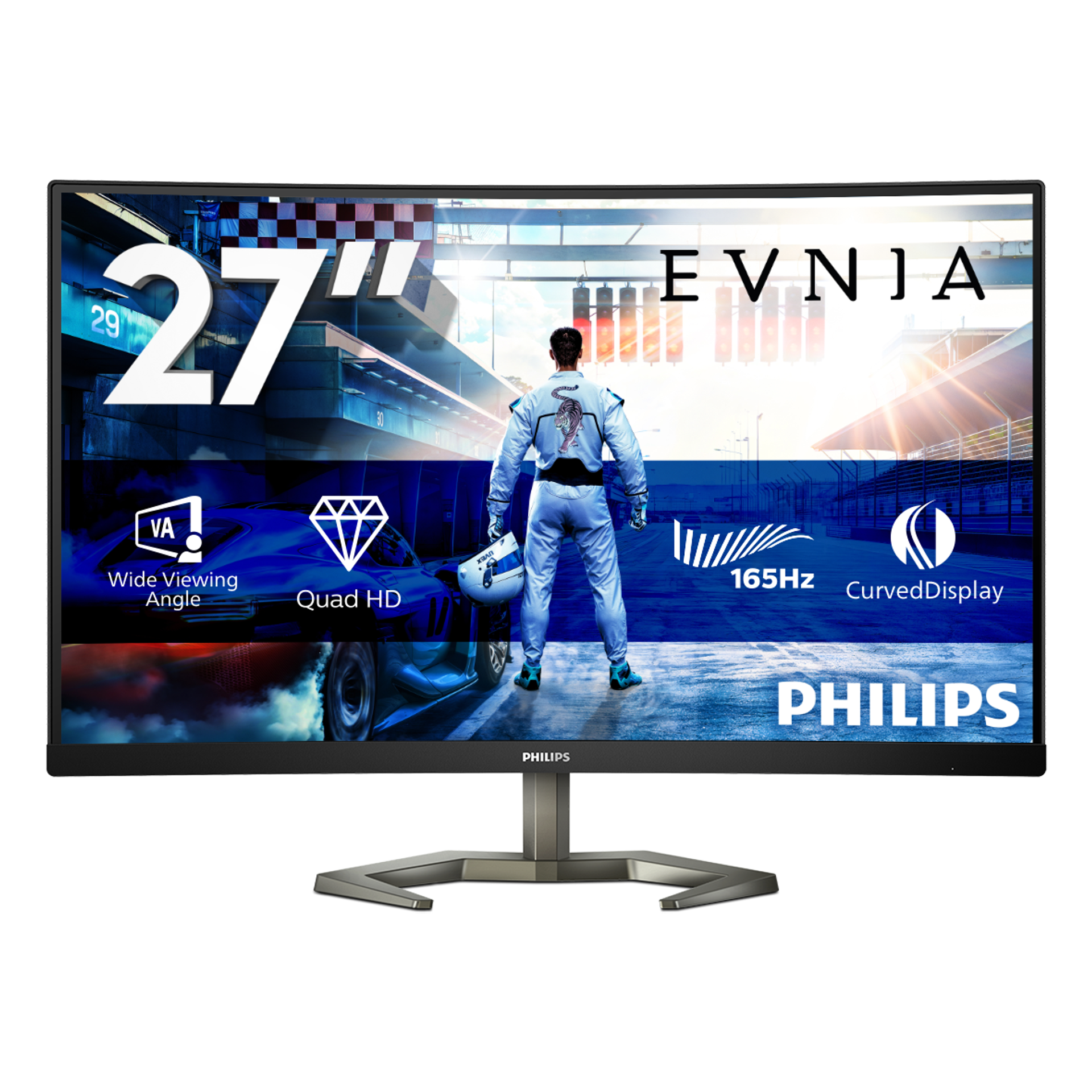 Curved Gaming Monitor 27M1C5500VL Quad HD-spilskærm