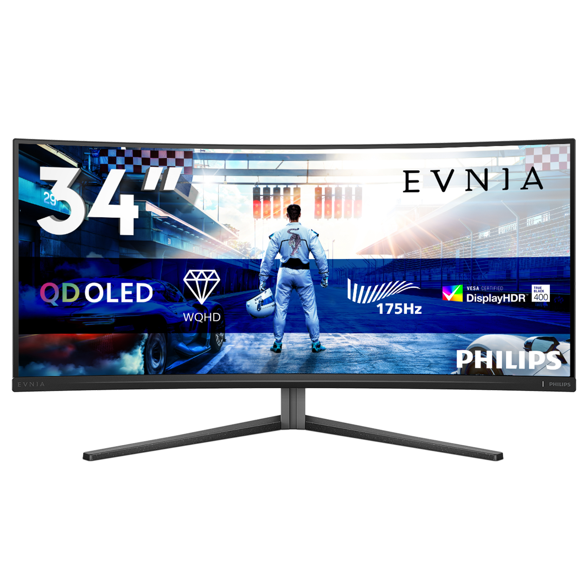 Curved Gaming Monitor 34M2C6500 QD OLED mängumonitor
