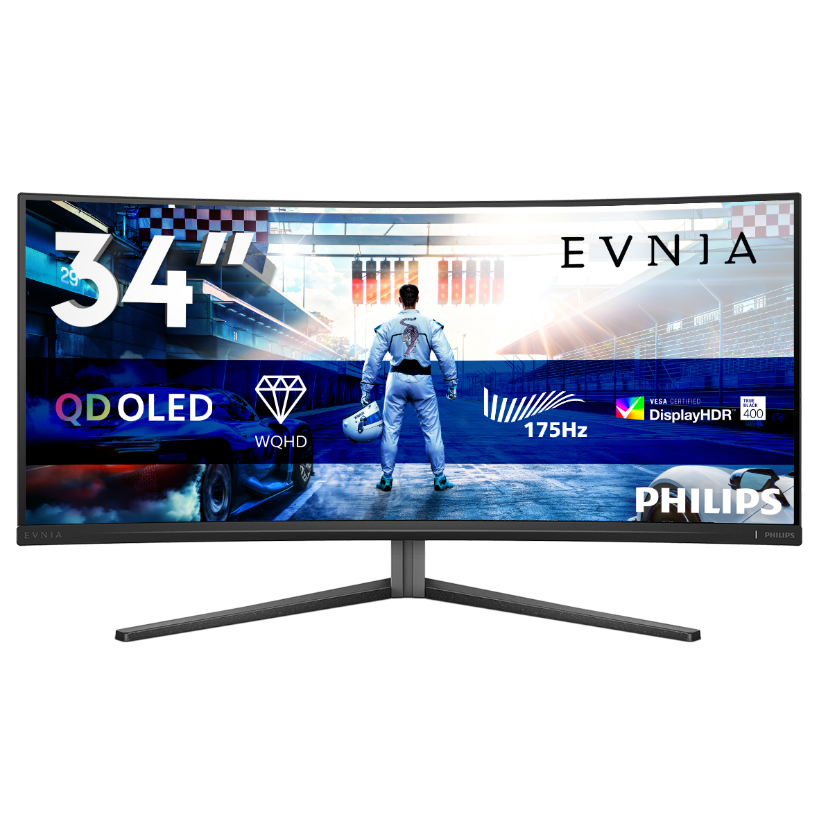 Curved Gaming Monitor 34M2C6500 QD OLED mängumonitor