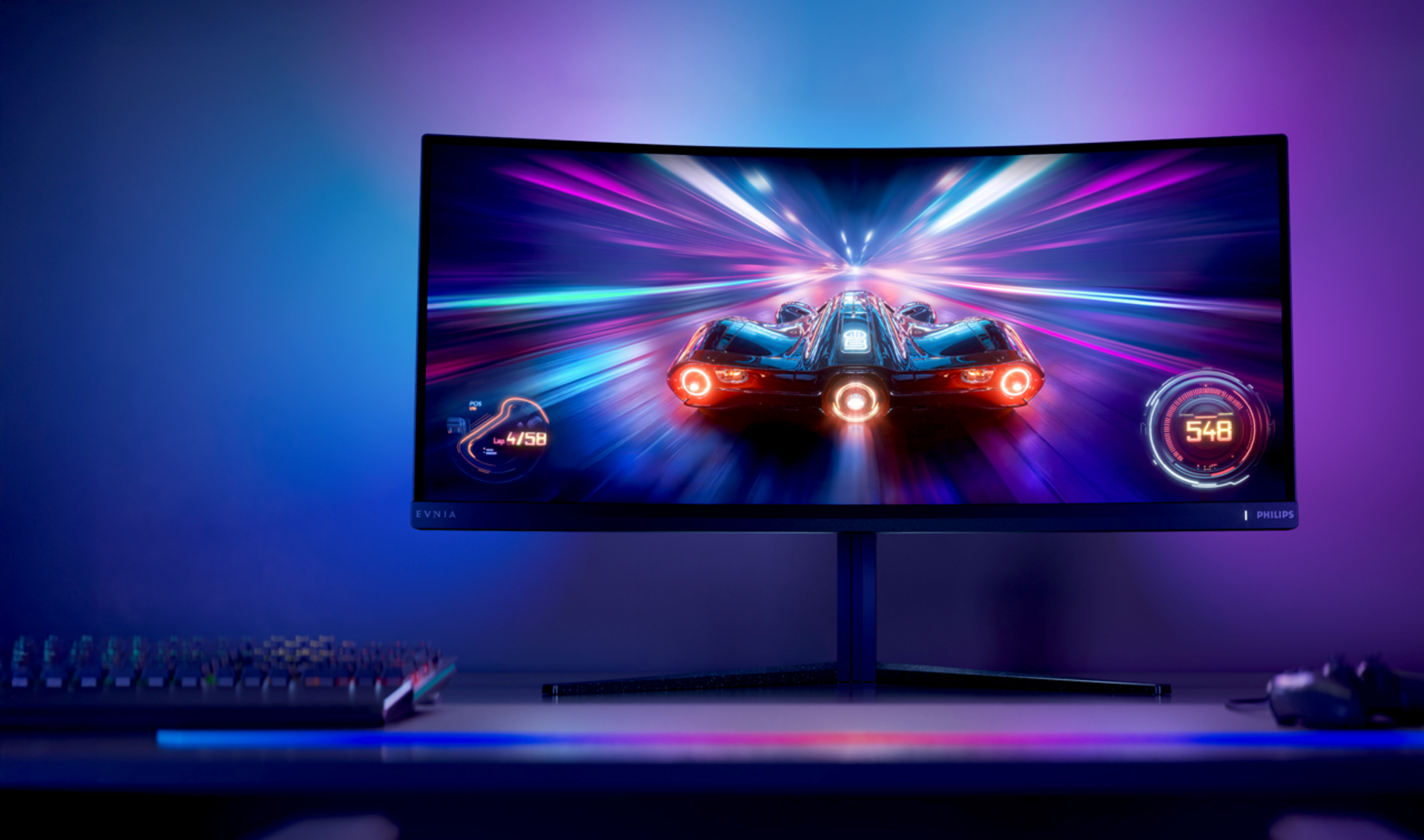 Curved Gaming Monitor 34M2C6500AM Monitor para juegos QD OLED