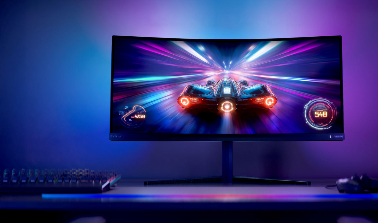 Curved Gaming Monitor 34M2C6500AM Monitor para juegos QD OLED