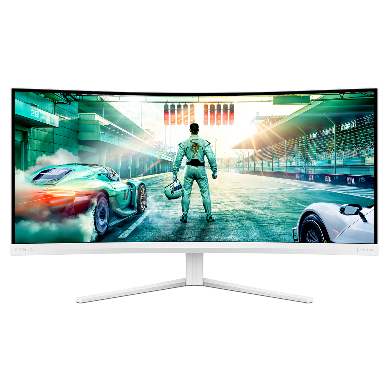 커브드 Fast VA 게이밍 모니터 34M2C3501L WQHD 게이밍 모니터