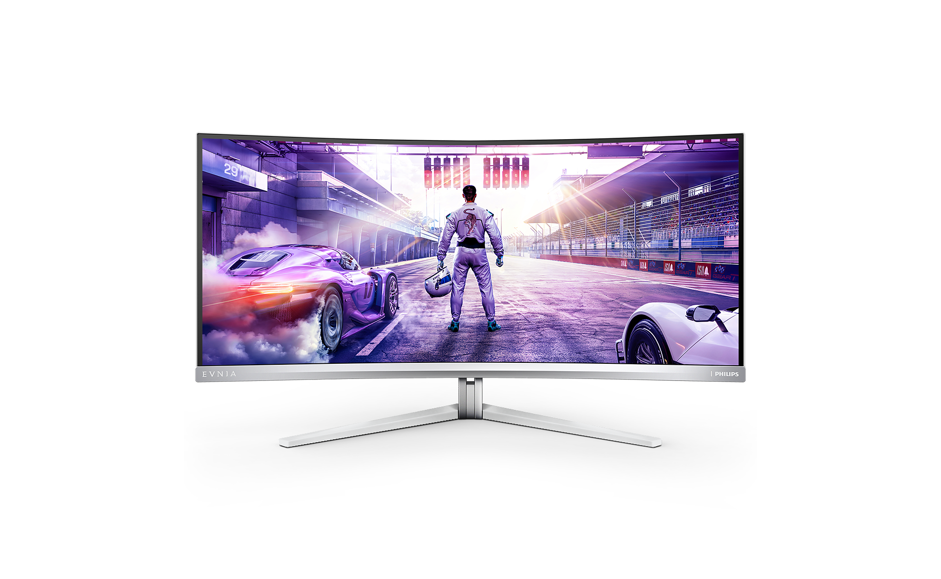 Curved Gaming Monitor 34M2C8600 QD OLED gaming monitor