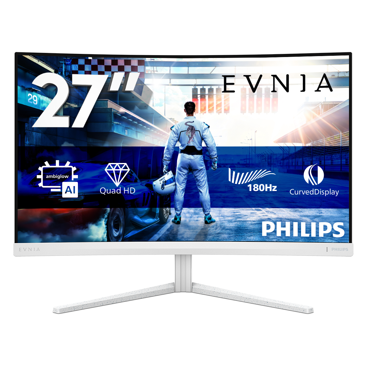 Curved Fast VA Gaming monitor 27M2C5501 „Quad HD“ žaidimų monitorius