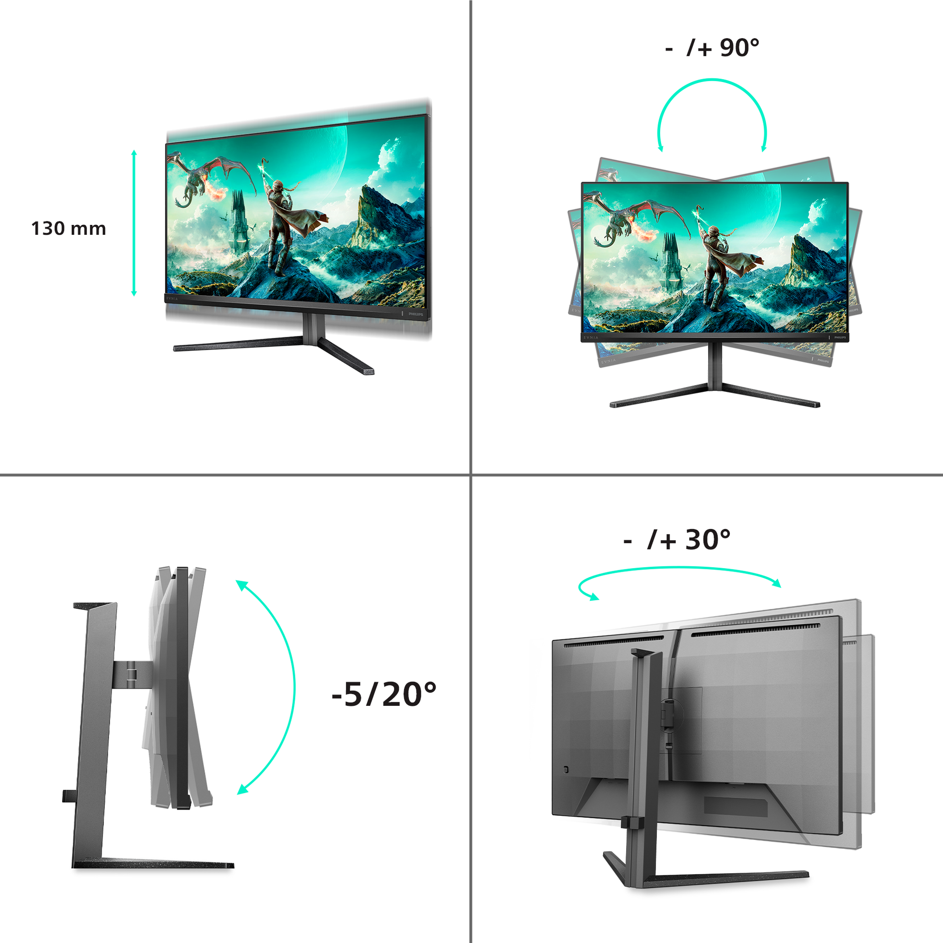 Fast IPS Gaming monitor 27M2N3800A DUAL MODE gaming monitor