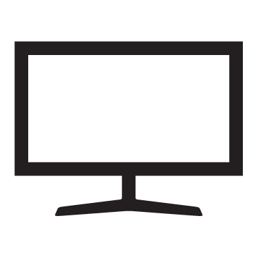 VA LCD icon depicting a display