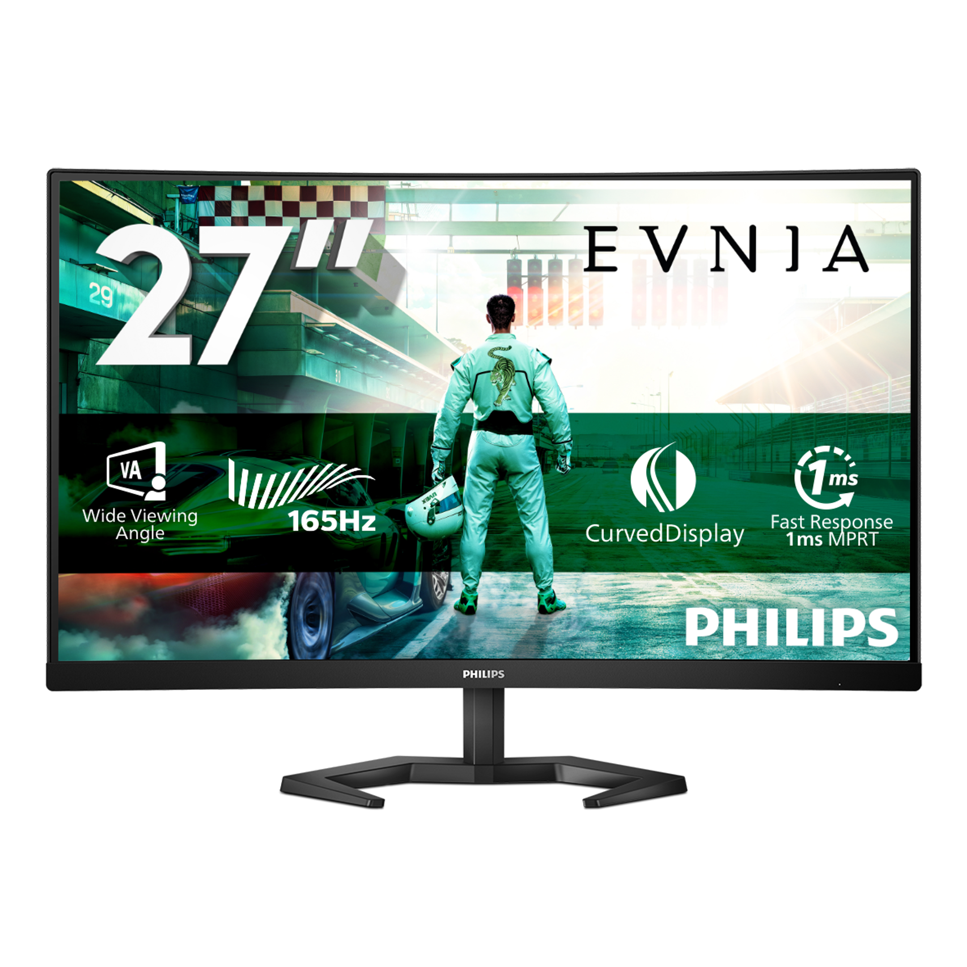 Curved Gaming Monitor 27M1C3200VL Full HD -pelinäyttö