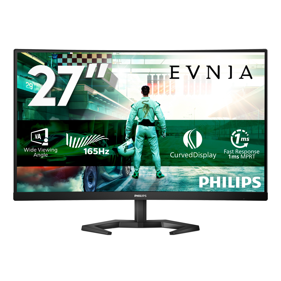 Curved Gaming Monitor 27M1C3200VL Full HD -pelinäyttö
