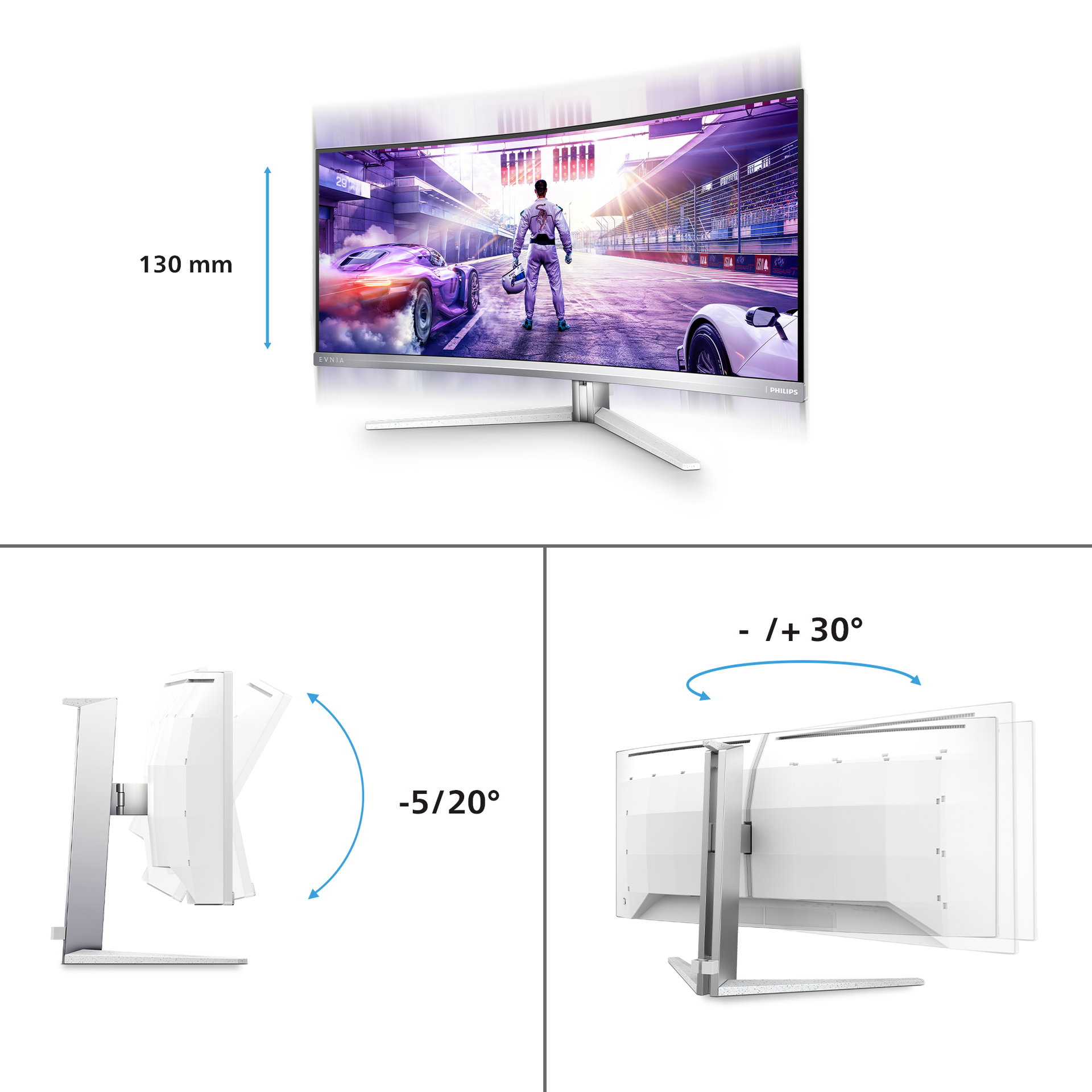 WQHD gaming monitor 34M2C8600P Moniteur gaming QD-OLED