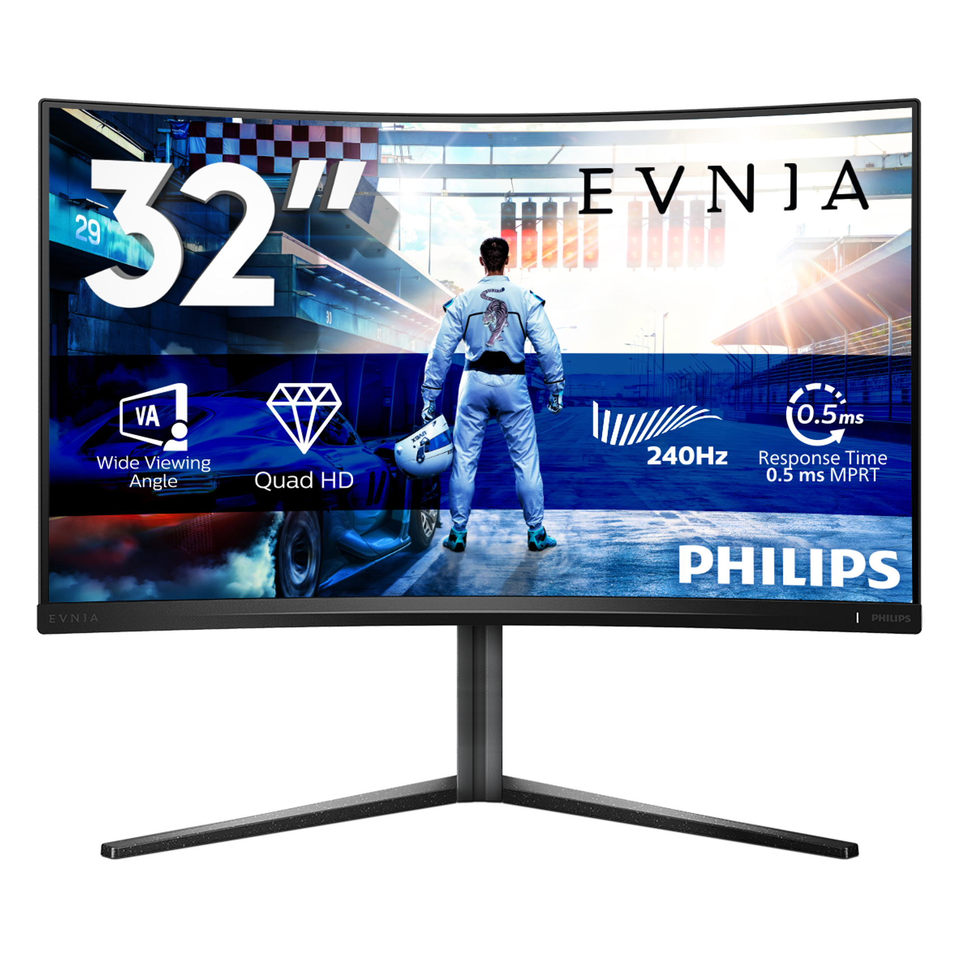 Gaming Monitor 32M2C5500W Quad HD gaming monitor