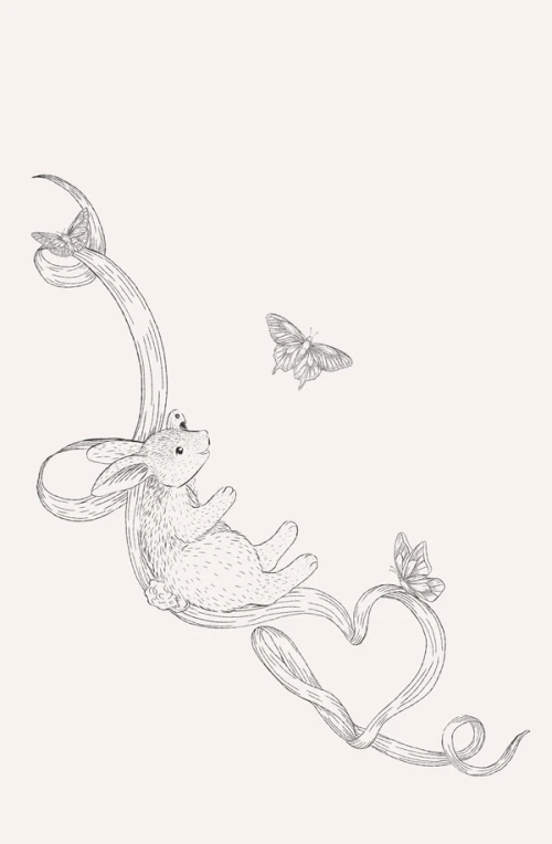 Petit Palais Pink Toile illustration