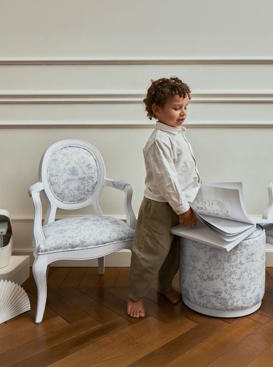 Petit Palais Blue Toile