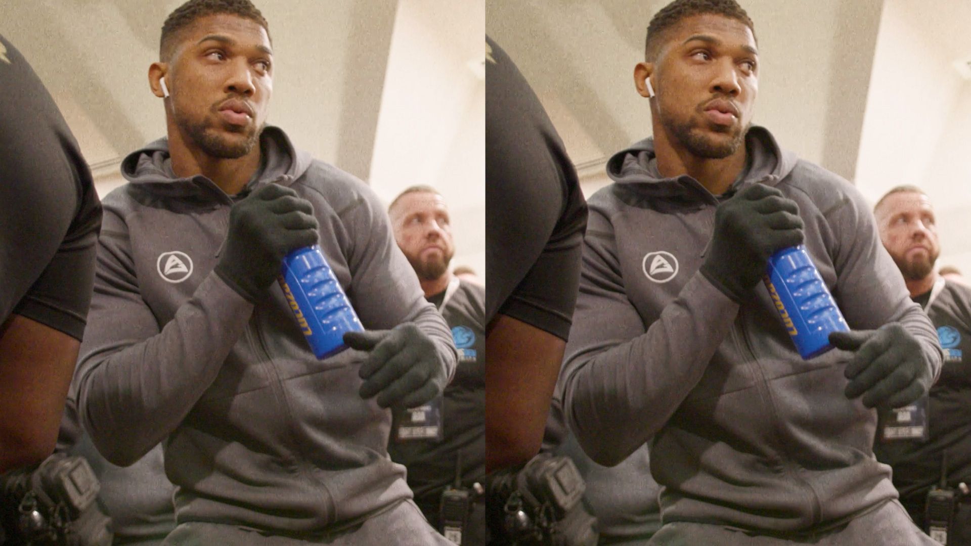 Image From Anthony Joshua Press Conference Instagram Video