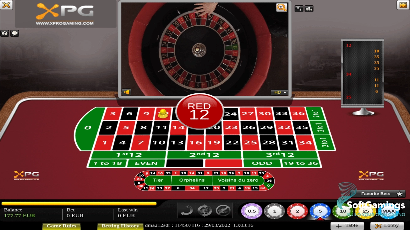 Roulette By XProGaming Play Free Demo, Review, Strategy & Tips For Winning