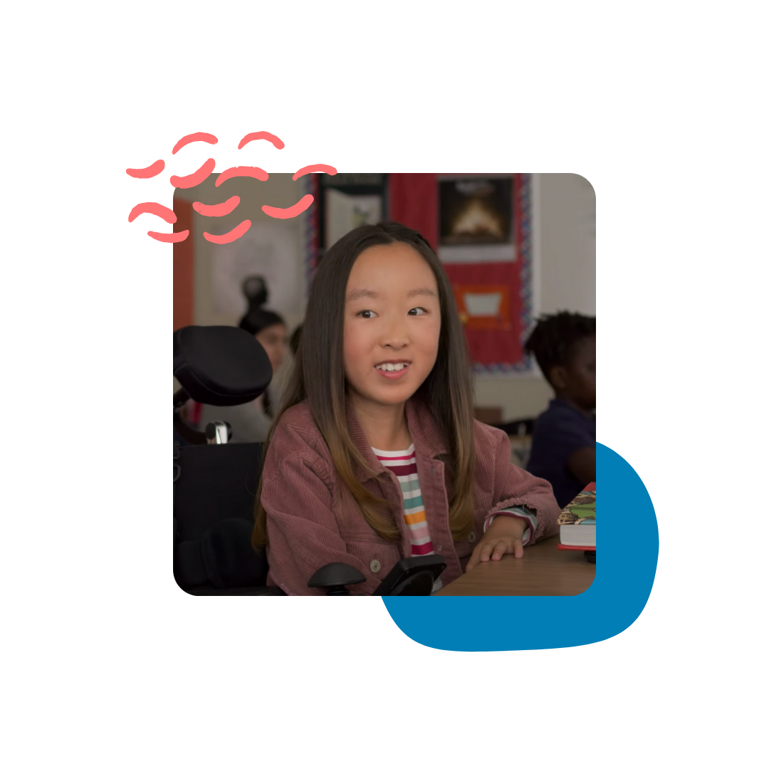 Sophie Kim in Netflix's The Healing Powers of Dude