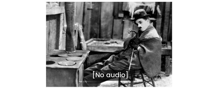 Charlie Chaplin movie scene