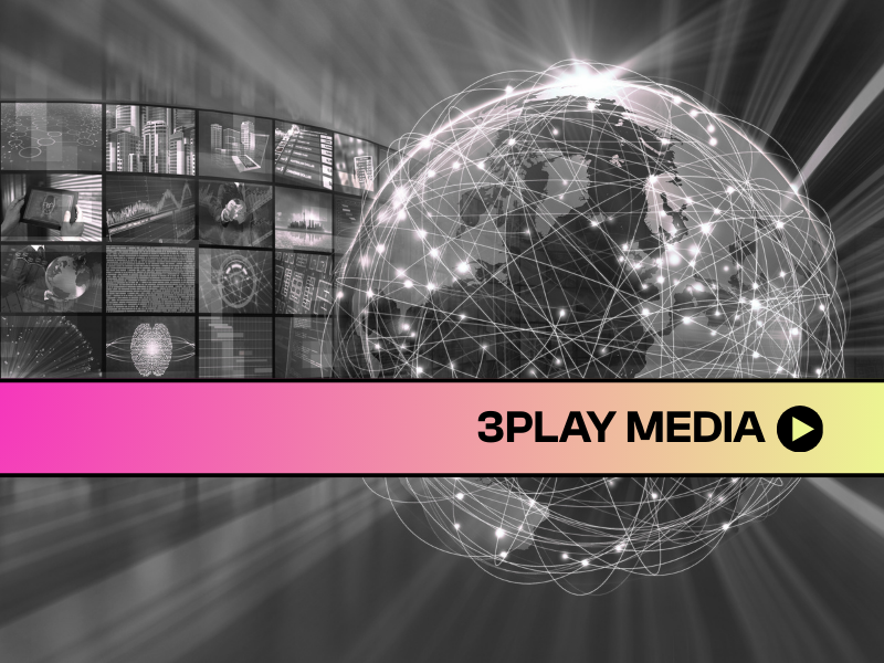 The picture 3playmedia.com shows when its homepage is shared