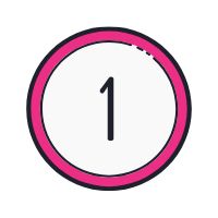 number one icon