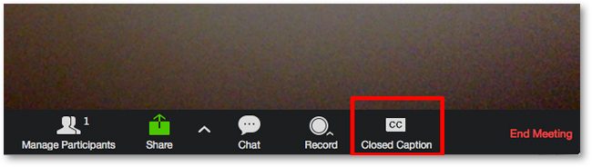 How to Set Up Live Auto Captions for Zoom Meetings