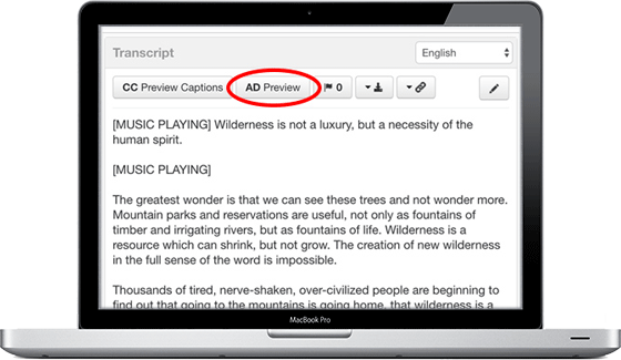 How to Edit Audio Description