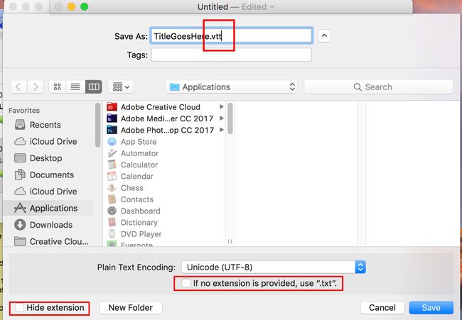 saving vtt form