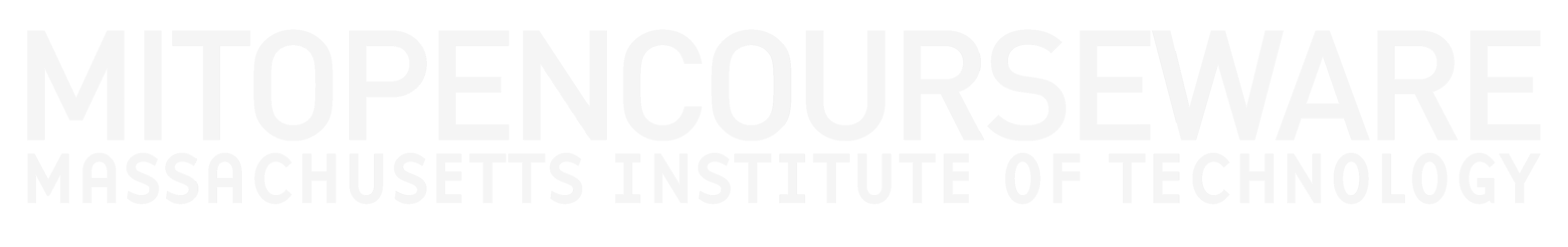 MIT OpenCourseWare: Improving Student Experiences with Transcripts