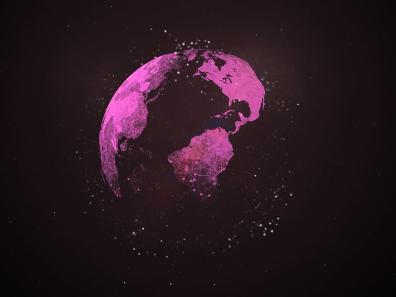 globe lit up