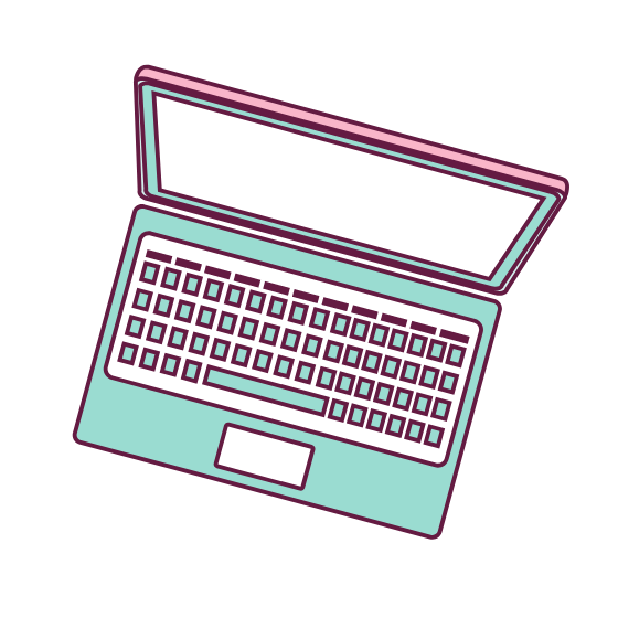 Lap top icon.