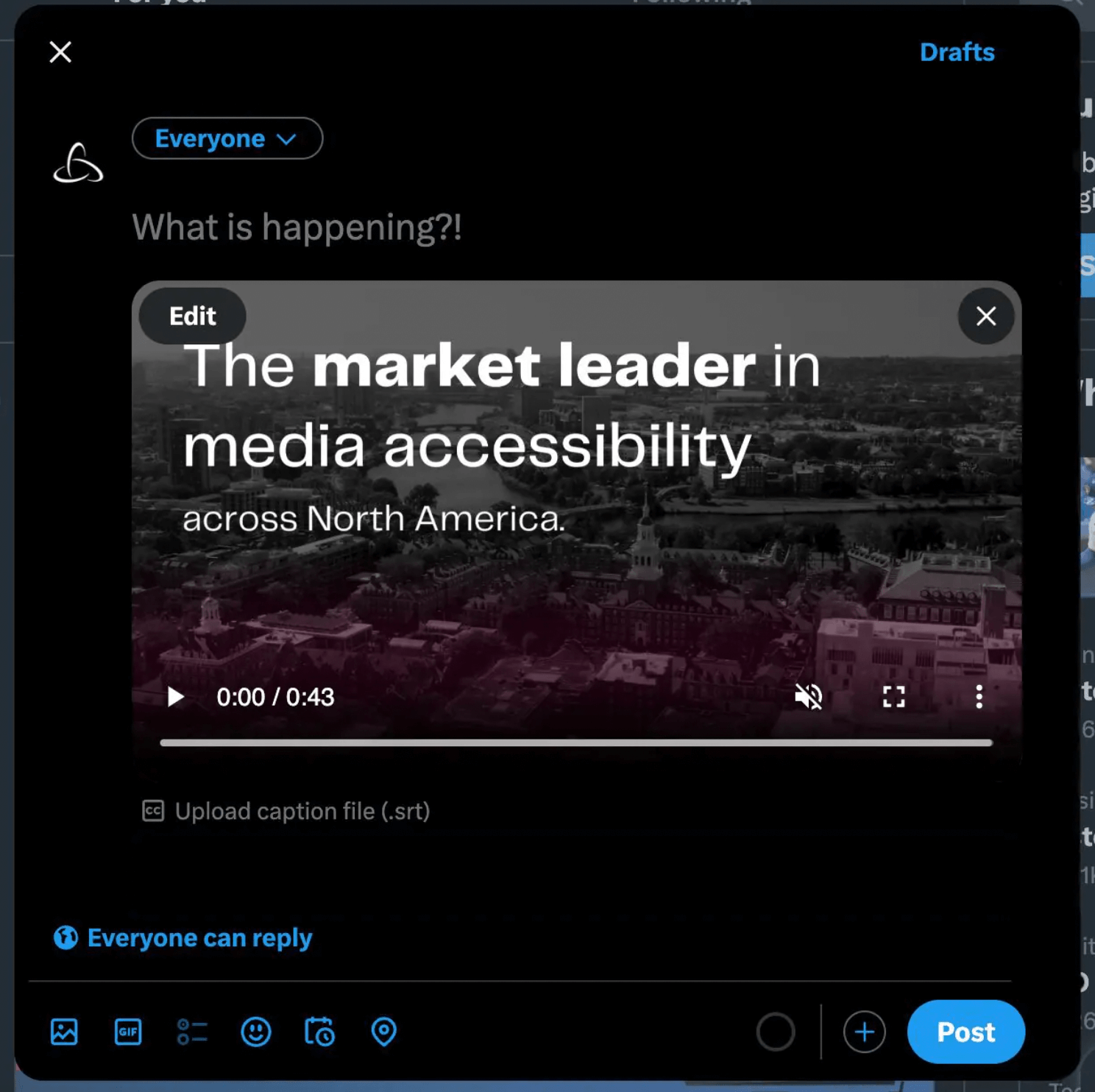 How To Add Twitter Video Captions and Subtitles
