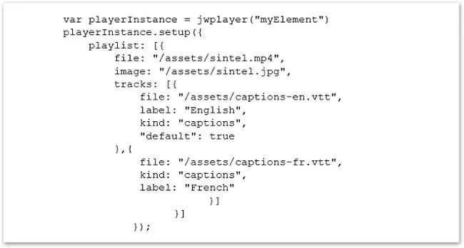 How to Add JW Player Subtitles and Captions