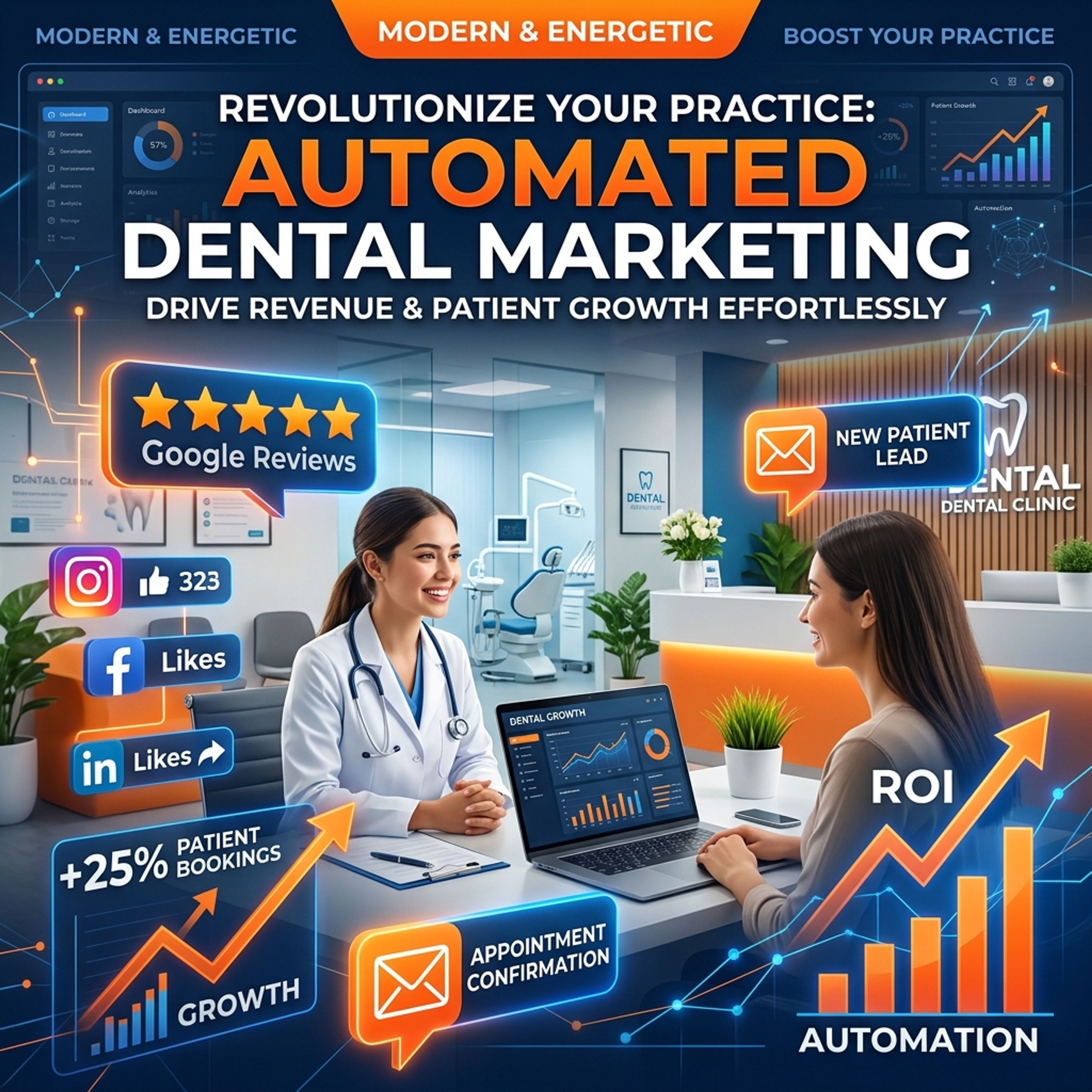 The Ultimate Guide to Automated Dental Marketing for Growing Clinics