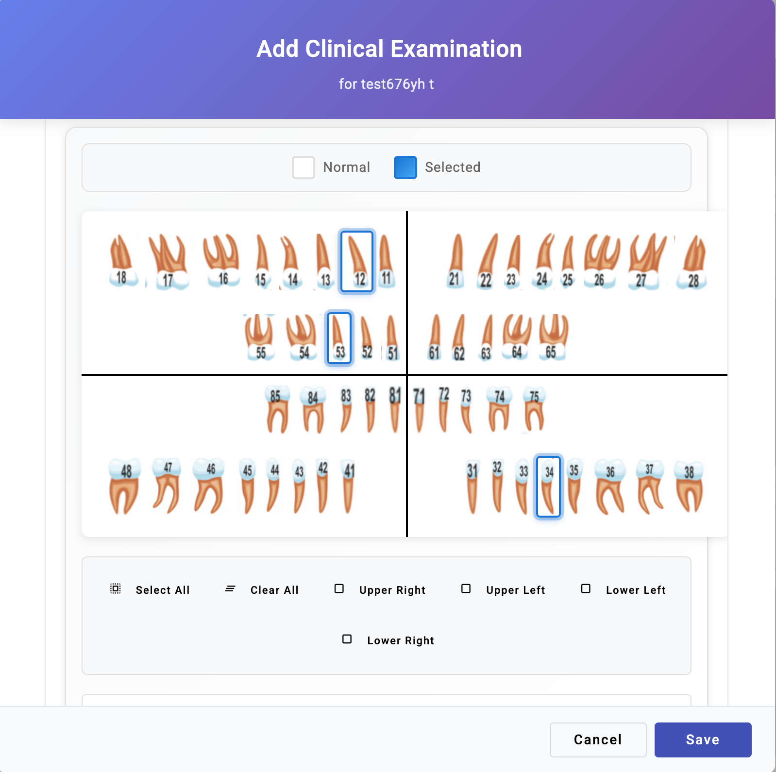 Dental Charts slide 1