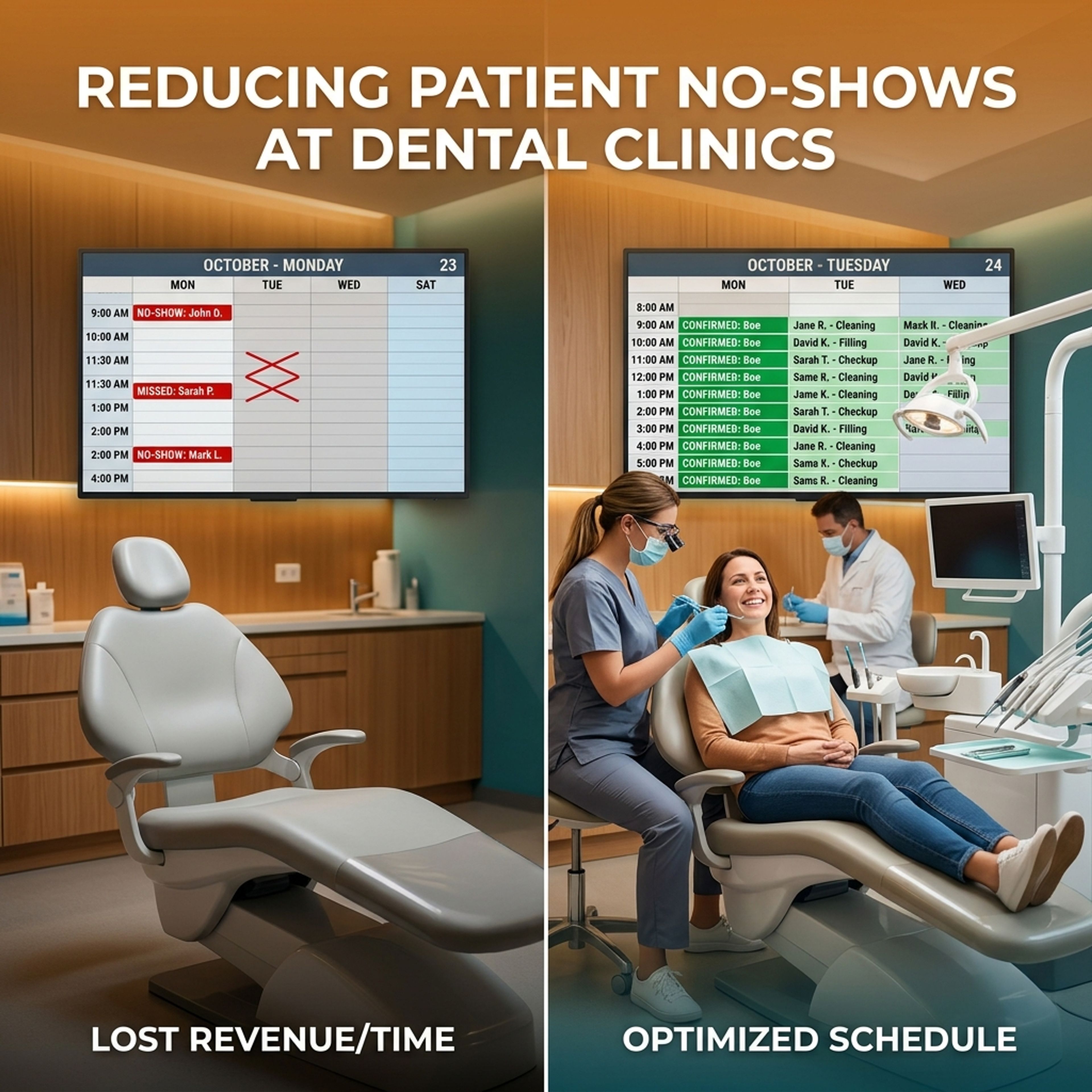 Top 5 Ways to Reduce Patient No-Shows at Your Dental Practice
