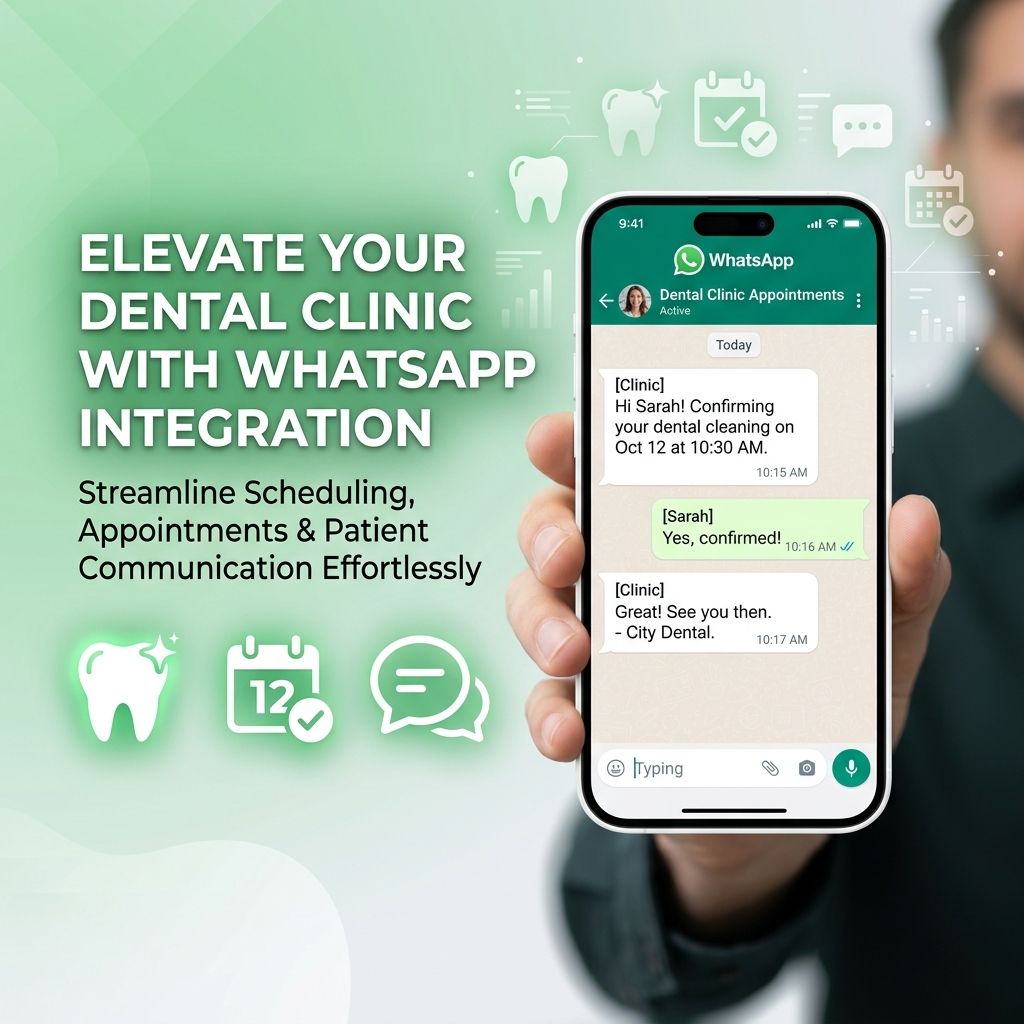 Why Your Dental Clinic Needs a WhatsApp Booking System