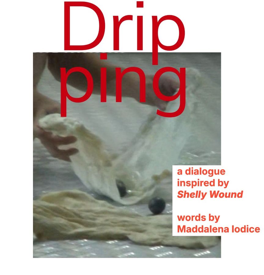 Dripping – A dialogue inspired by Shelly Wound