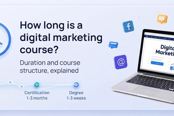 How Long Is a Digital Marketing Course? Duration & Course Structure Explained